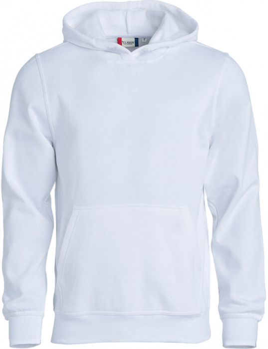 Clique - Cotton Hoodie Junior - Branco