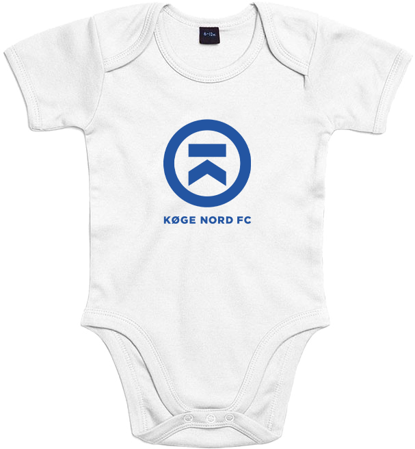 Babybugz - Køge Nord Fc Baby Body - Wit