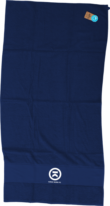 Sportyfied - Køge Nord Fc Bath Towel - Navy blue
