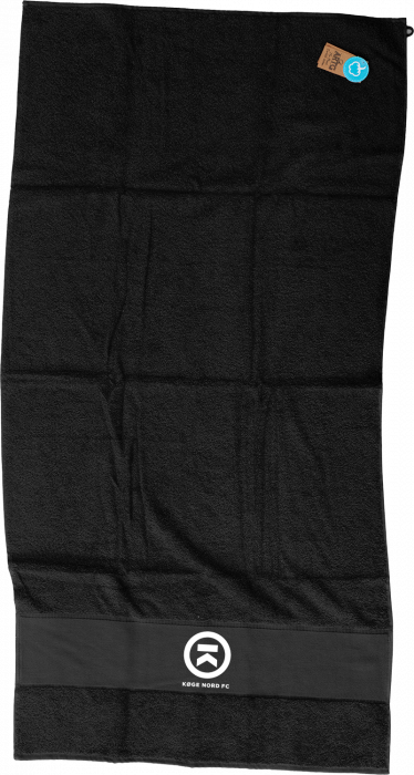 Sportyfied - Køge Nord Fc Bath Towel - Negro