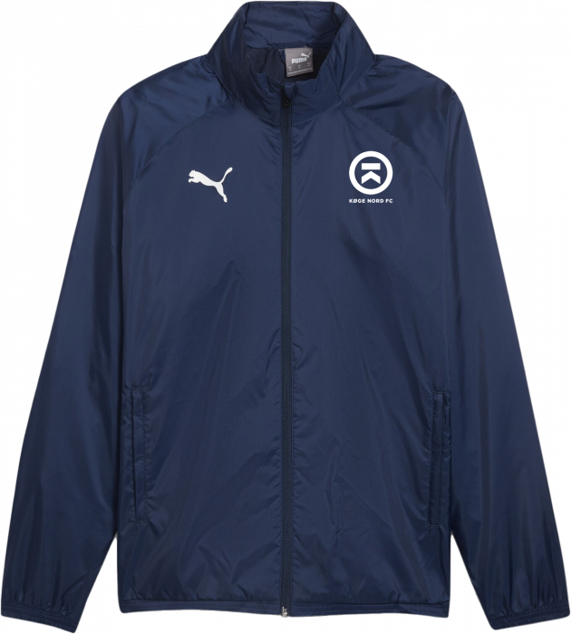 Puma - Køge Nord Fc All Weather Jacket Adults - Navy & white