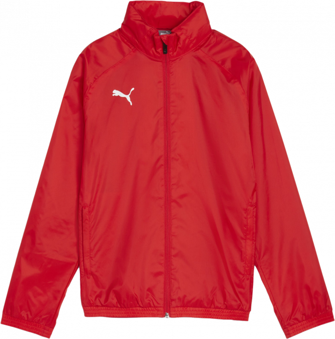 Puma - Teamgoal All Weather Jacket Jr - rød
