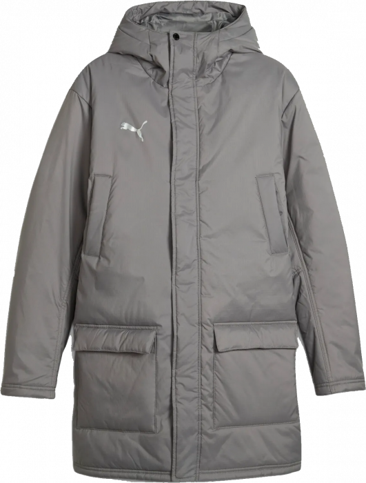 Puma - Teamfinal Parka Winter Jacket - Grey