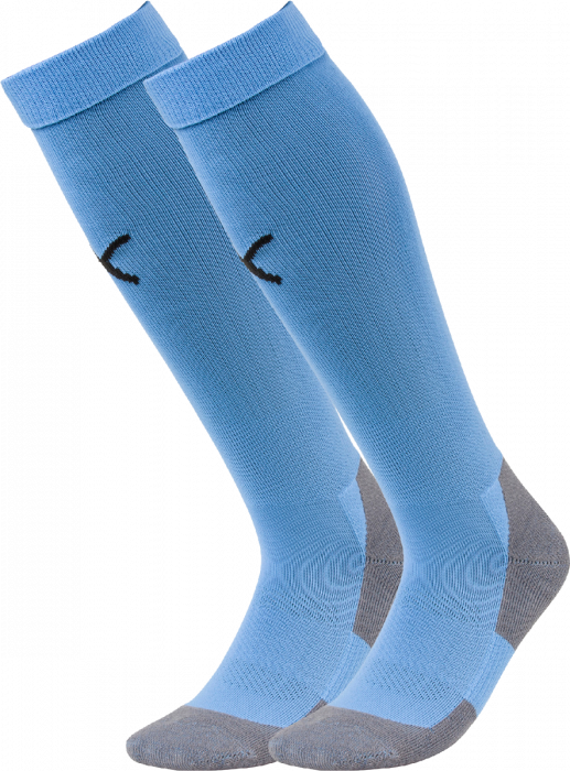 Puma - Teamliga Core Sock - Lys Blå & black