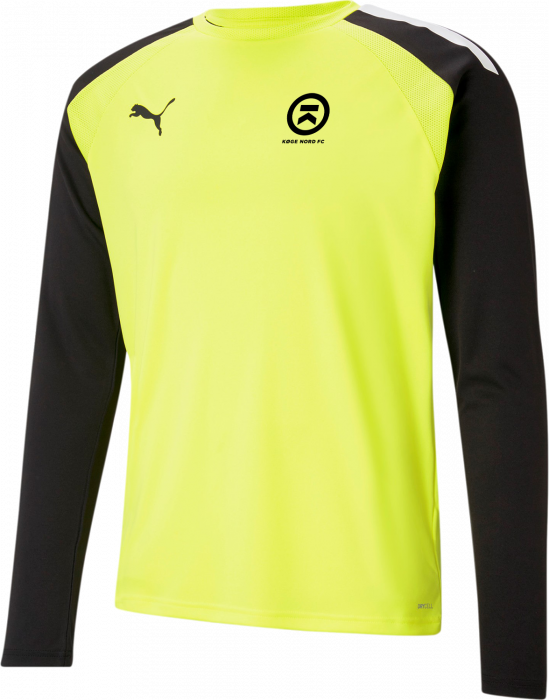 Puma - Køge Nord Fc Goalkeeper Jersey Adults - Lime Yellow & svart