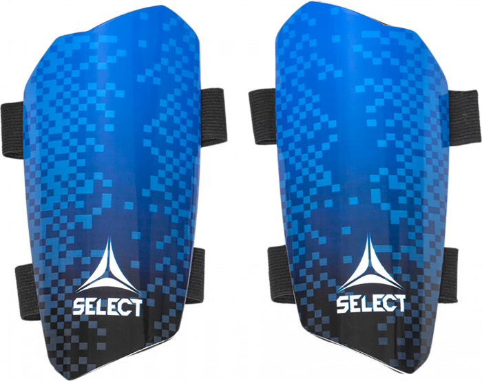 Select - Standard Shin Guards V23 - Bleu & noir