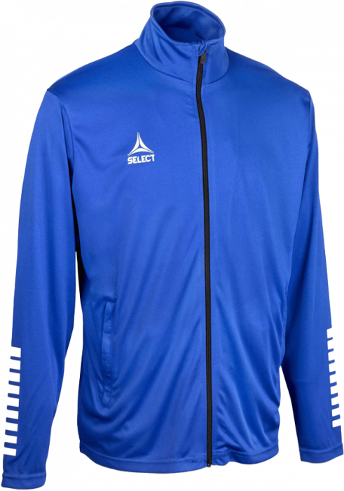 Select - Pisa Training Zip Jacket - Bleu & blanc